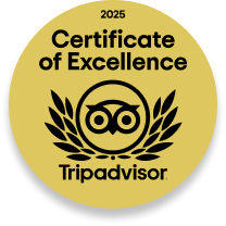 Certificate of Excellence Tripadvisor 2025
